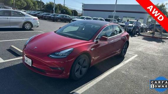 TESLA MODEL 3 2018 5YJ3E1EB8JF129721 image